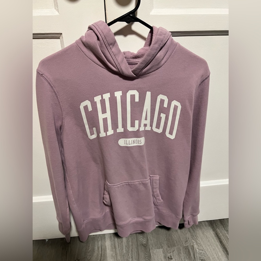 Purple/pink hoodie from Abercrombie and Fitch